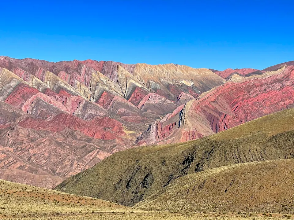 Serranía del Hornocal, el cerro de los 14 colores, cerca de Humahuaca